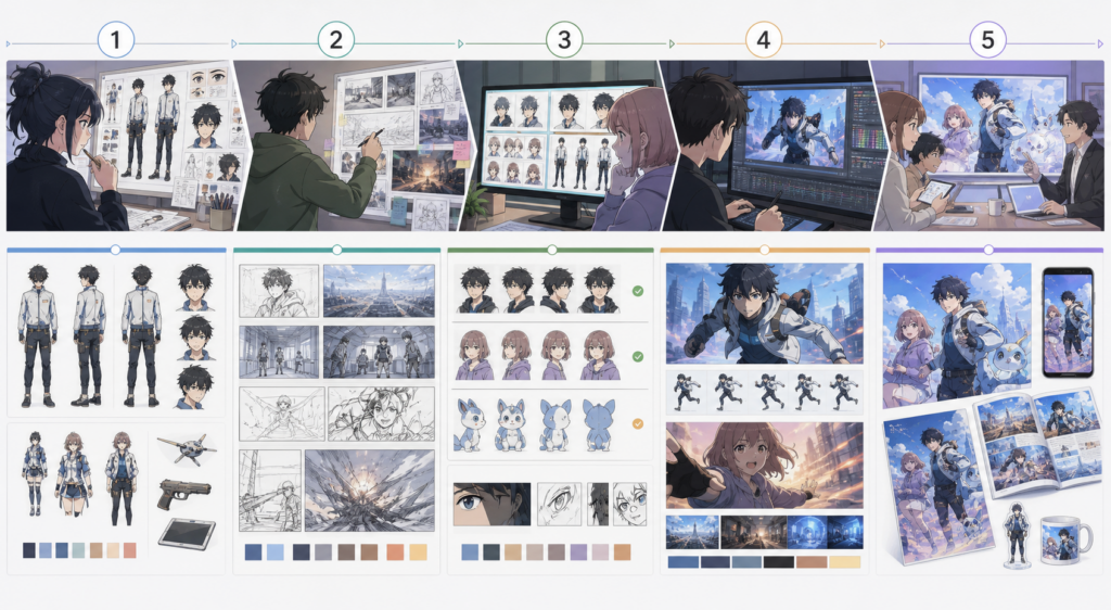 IP to AI animation Workflow